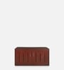 Flow Shoe Rack with Seating in Rose Wood Finish