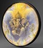 18 Inches Flower Canvas Framed Gnesha Wall Art Painting