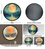 18 Inches Flower Canvas Framed Gnesha Wall Art Painting