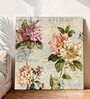 22 Inches Flowers Canvas Stretched Wall Art Painting