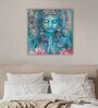 22 Inches Krishna Canvas Stretched Wall Art Printed Pinting