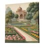 22 Inches Flower Canvas Stretched Taj Wall Art Painting