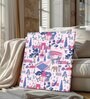 22 Inches Flower Canvas Stretched Abstract Wall Art Painting