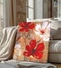 22 Inches Flower Canvas Stretched Wall Art Painting