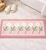 Multicolor Floral Pattern Anti-Slip Bath Mat