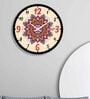 Flower Designer Multicolour
Plastic Wall Clock