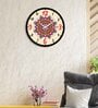 Flower Designer Multicolour
Plastic Wall Clock
