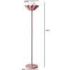 Flower Floor Lamp With Ball Colour Pink