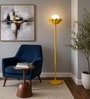 Flower Floor Lamp With Ball Colour Yellow