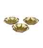 Flower Lotus Cut Tealight Holder Set of 3