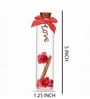 Flower Message Bottle for Valentine 