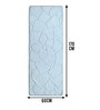 Blue Flower Micro Yoga Mat