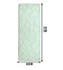 Green Flower Micro Yoga Mat