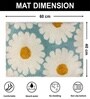 Flower Microfiber 16x24 Inches Super Soft Bath Mat