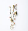 Flower Multicolour Handmade Metal Wall Art