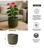 (1Pc) Olive Terracotta Plant Pot