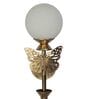 Flower Metal Novelty Wall Light (Brown and Yellow)