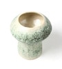 (1Pc) Green Ceramic Vase For Table Decor