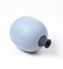 (1Pc) Blue Ceramic Decorative Vase For Living Room Decor