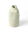 (1Pc) Green Ceramic Flower Vase For Living Room Decor