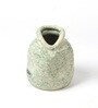(1Pc) Green Ceramic Flower Pot For Living Room Decor