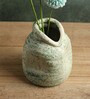(1Pc) Green Ceramic Flower Pot For Living Room Decor