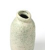 (1Pc) Green Ceramic Flower Vase For Living Room Decor
