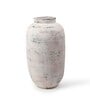 (1Pc) Pink & Grey Terracotta Decorative Vase For Living Room Decor