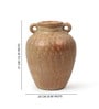 (1Pc) Gold Terracotta Decorative Vase For Living Room Decor