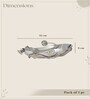 Botanical Curve Bowl-Silver