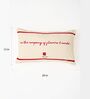 Flowers & Words Multipurpose Cushion