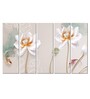 Flowers Blossom MDF Art Panel Set of 5