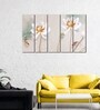 Flowers Blossom MDF Art Panel Set of 5