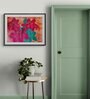 Flowers Bright Handmade Acrylic Paint On Canvas Unframed