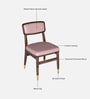 Floyd Sheesham Wood  Dining Chair In Provincial Teak Finish (Set of 2)