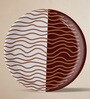 Fluid Forms in Sand Tones Wall Plate