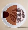 Fluid Forms in Sand Tones Wall Plate