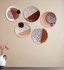 Fluid Forms in Sand Tones Wall Plate