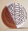 Fluid Forms in Sand Tones Wall Plate