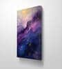 Fluorescent nebula 20inx16in Gallery Wrap Canvas Painting