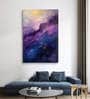 Fluorescent nebula 20inx16in Gallery Wrap Canvas Painting