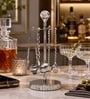 Silver Fluted Bar Set