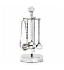 Silver Fluted Bar Set