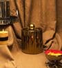 Fluted Gold Stainless Steel Ice Bucket
