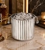 Silver Fluted Ice Bucket