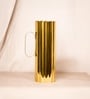 Gold Fluted Jug