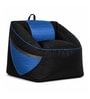 Flux All Weather Water Resistant Bean-Filled Gaming Chair in Black and Blue Colour