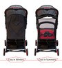 Fly Light Stroller cum Pram in Red & Black Colour