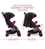 Fly Light Stroller cum Pram in Red & Black Colour