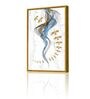 Flying Bird Multicolour Engineered Wood Framed Canvas Wall Painting